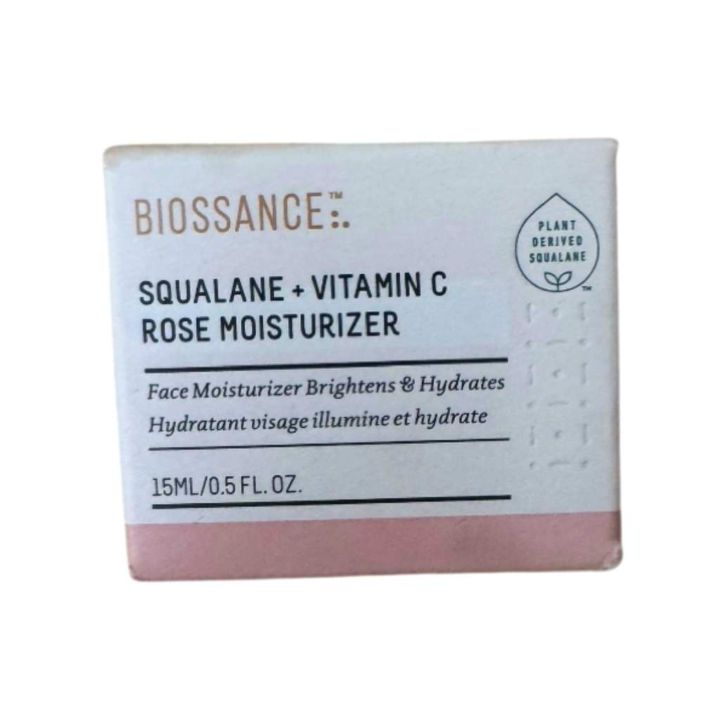Biossance Rose Squalane Vitamin C Moisturizer MINI